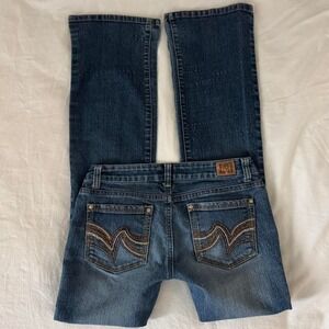 vintage y2k lowrise slim‎ boot jeans